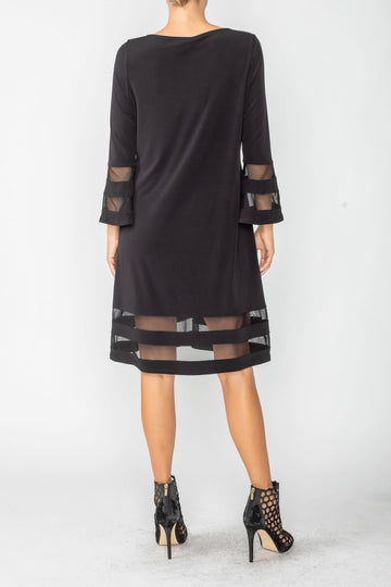 Black Ity Mesh Dress